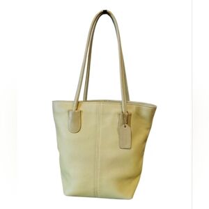 Coach Lunch Tote Lime Vintage 7304